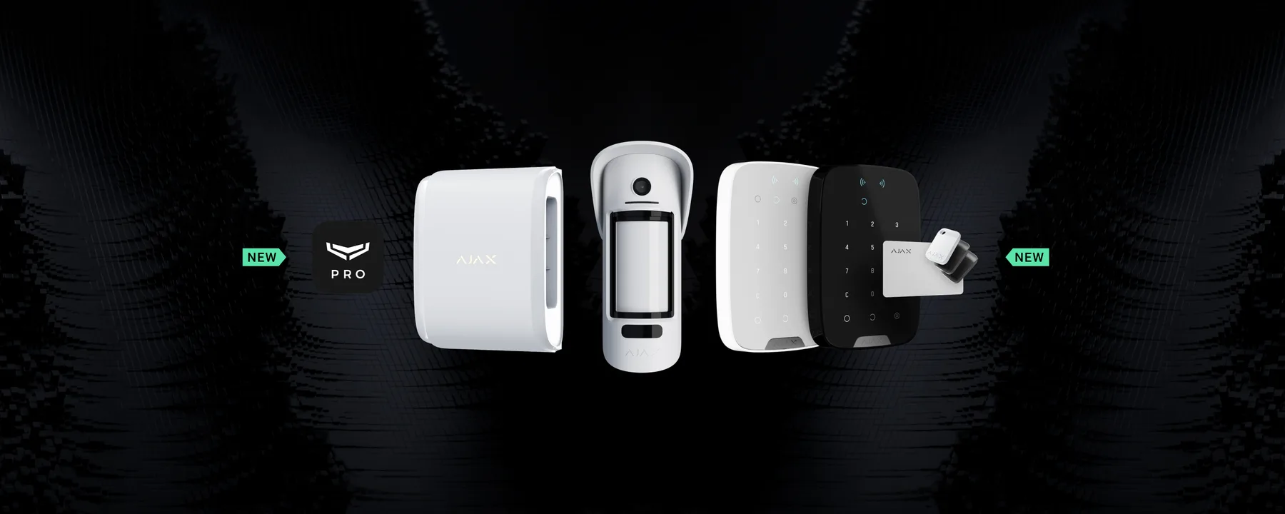 Ajax DoorProtect, MotionCam und KeyPad